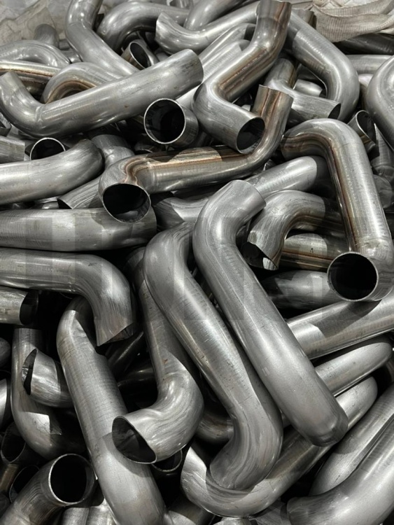 प्रेसिजन ऑटोमोटिव्ह एक्झॉस्ट सिस्टम एक्झॉस्ट कोपर पाईप